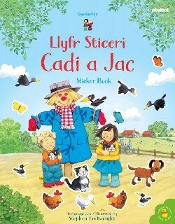Llyfr Sticeri Cadi a Jac