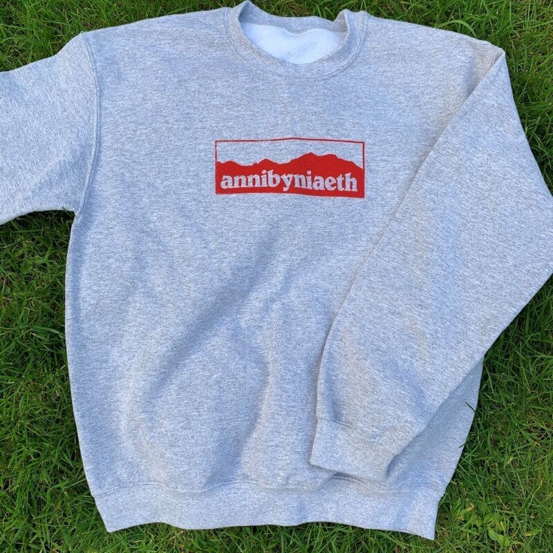 Siwmper Annibyniaeth Llwyd - Bach (S)