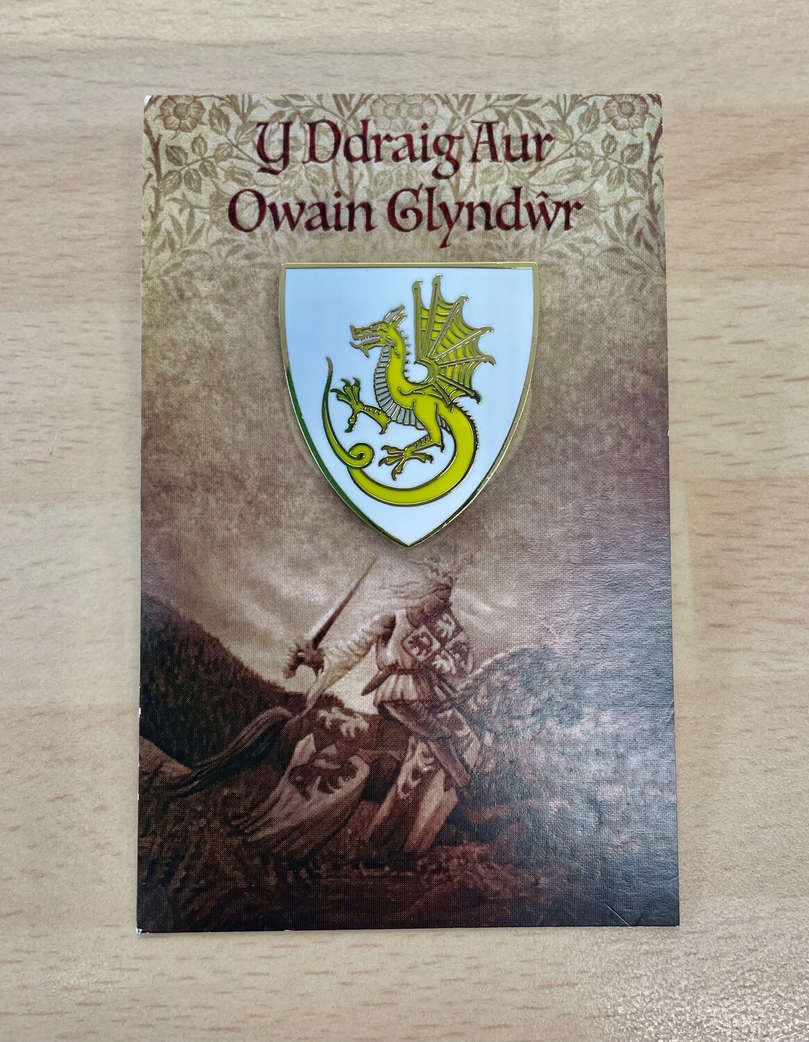 Bathodyn Pin Y Ddraig Aur