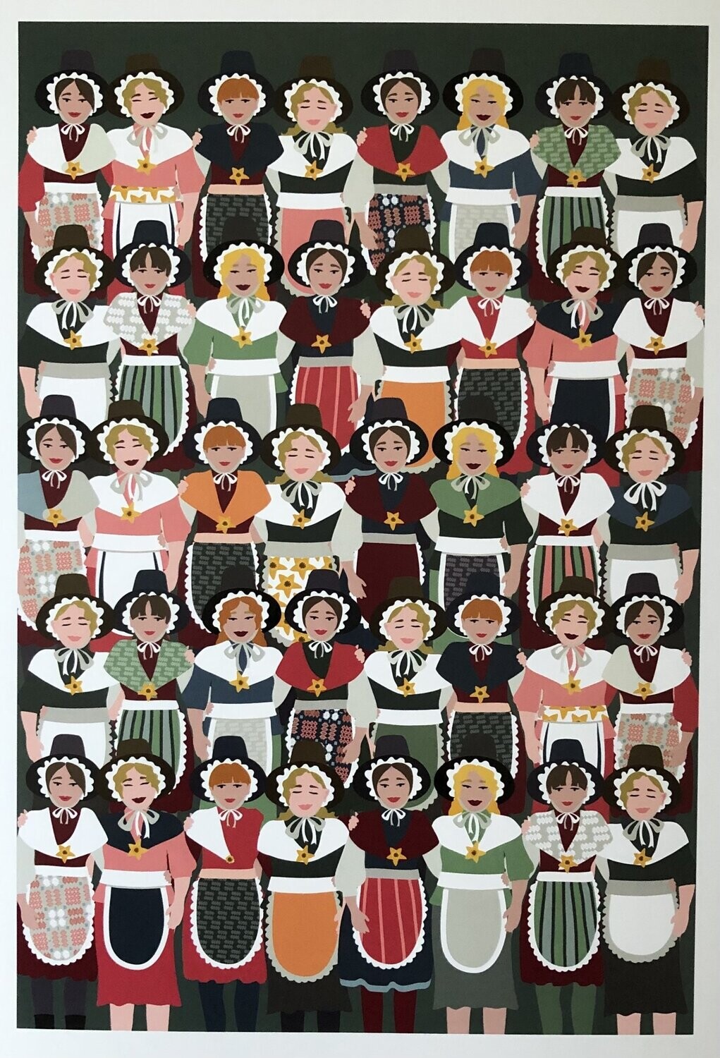 Print - Merched Cymreig