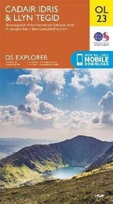 OS Explorer - OL 23 - Cadair Idris & Llyn Tegid
