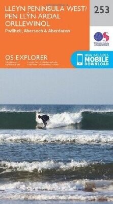 OS Explorer - 253 - Lleyn Peninsula West / Pen Llyn Ardal Orllewinol
