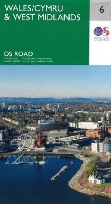OS Road - 6 - Wales /Cymru & West Midlands