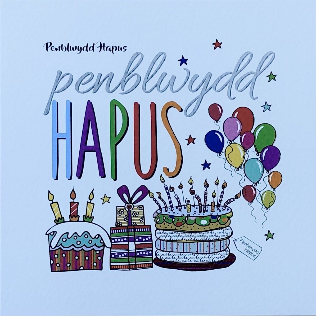 Cerdyn - Penblwydd Hapus