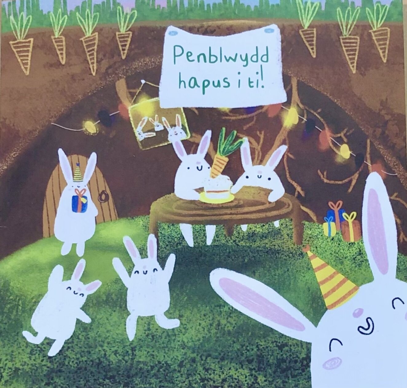 Cerdyn - Penblwydd Hapus i ti!