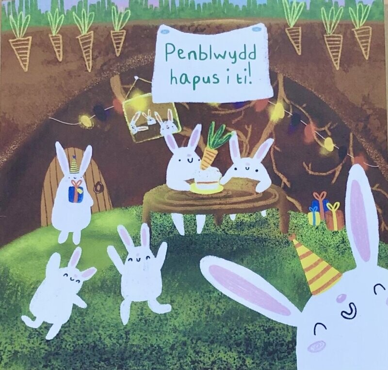 Cerdyn - Penblwydd Hapus i ti!