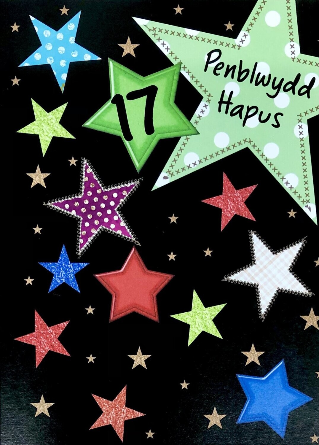 Cerdyn - Penblwydd Hapus 17