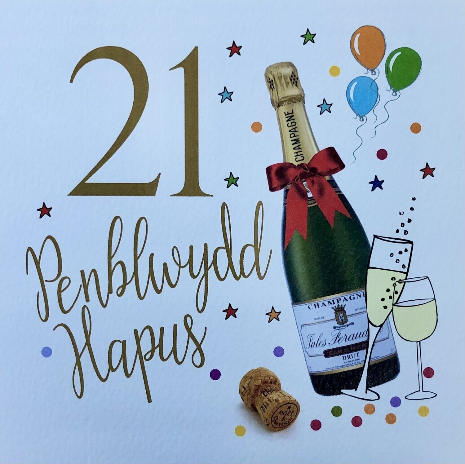 Cerdyn - Penblwydd Hapus 21