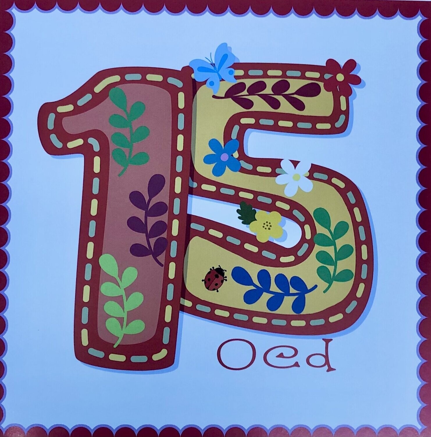 Cerdyn - 15 oed