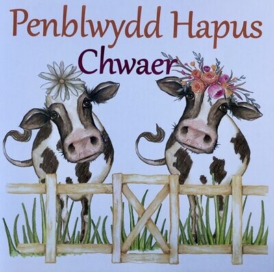Cerdyn - Penblwydd Hapus Chwaer