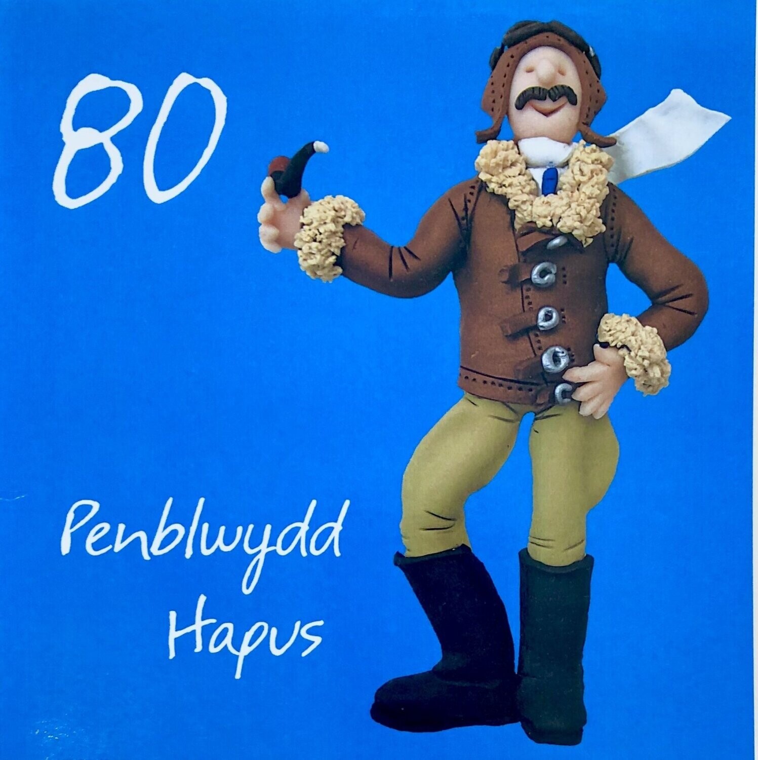 Cerdyn - Penblwydd Hapus 80