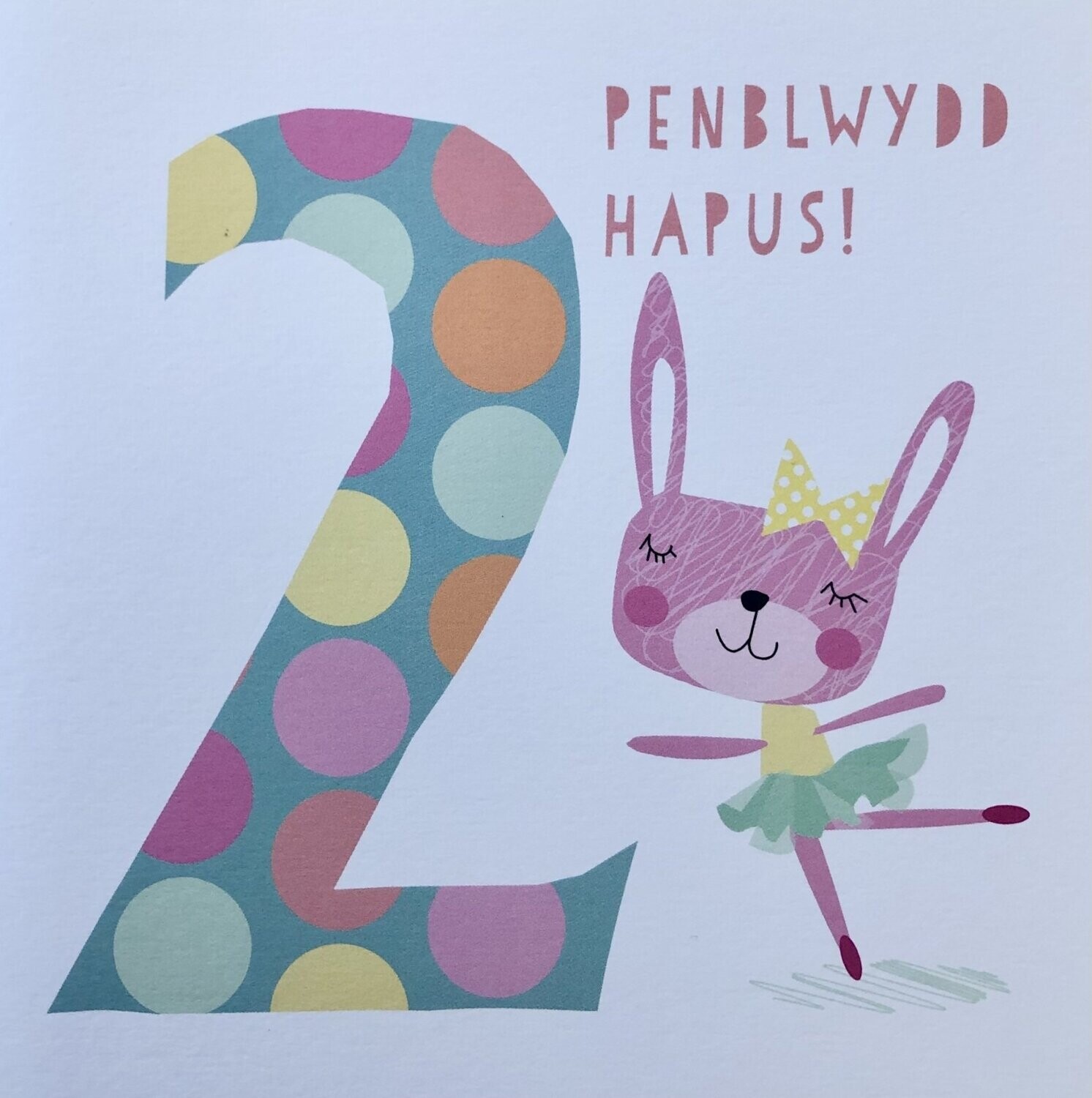 Cerdyn - Penblwydd Hapus 2