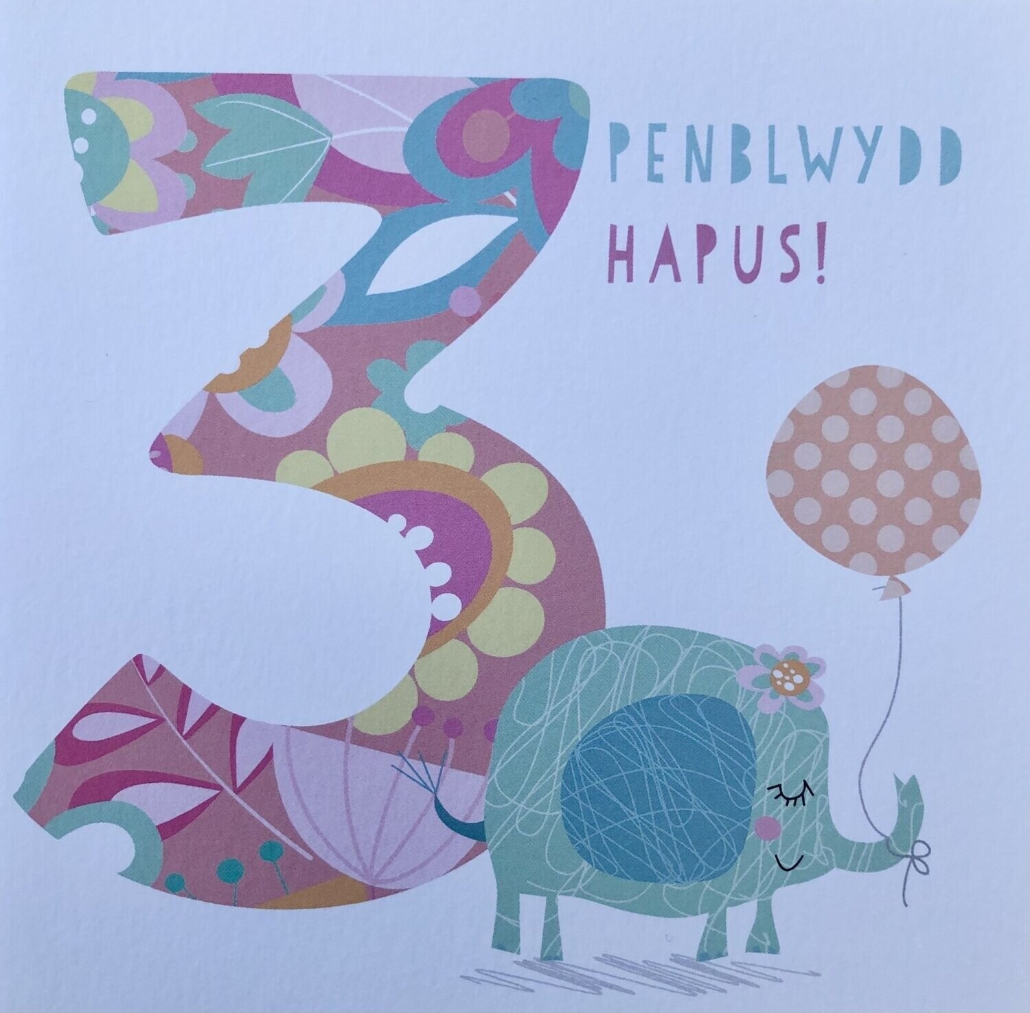 Cerdyn - Penblwydd Hapus 3