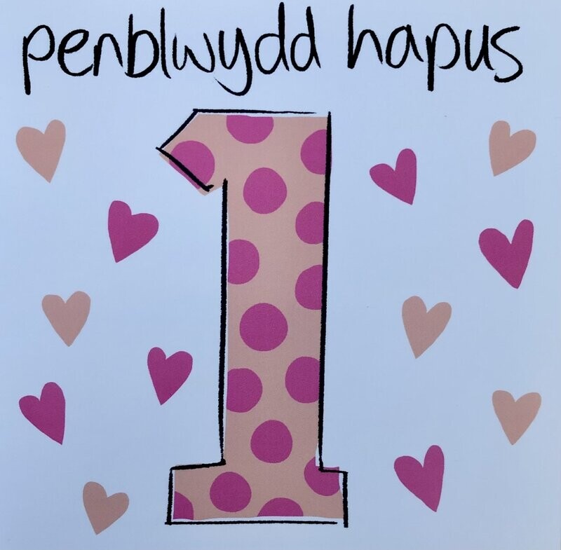 Cerdyn - Penblwydd Hapus 1