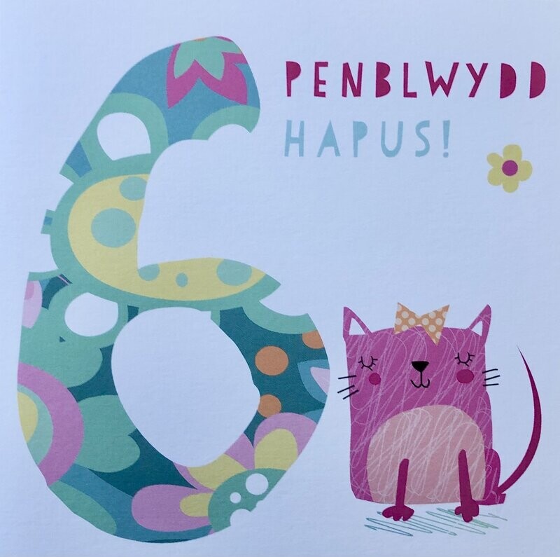 Cerdyn - Penblwydd Hapus 6