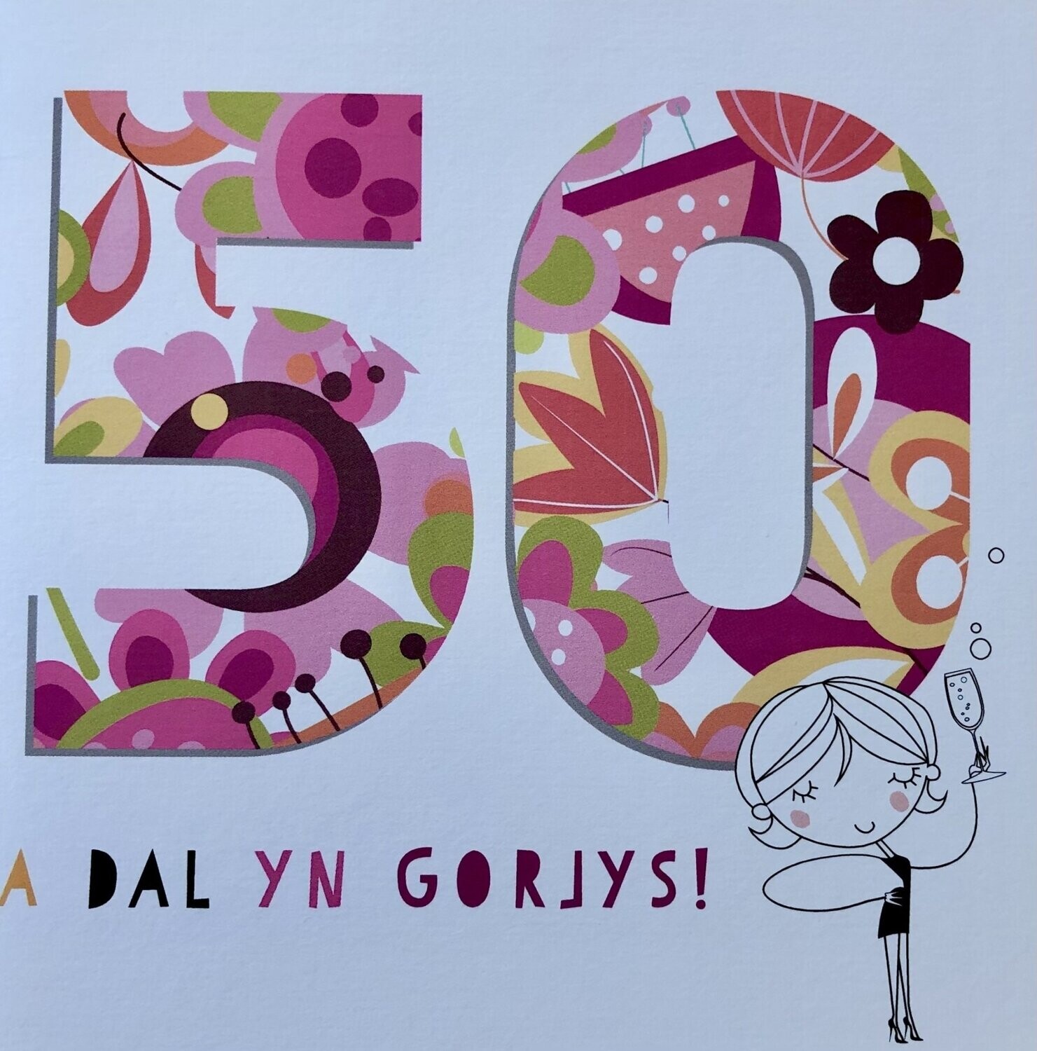 Cerdyn - 50 A Dal yn Gorjys!