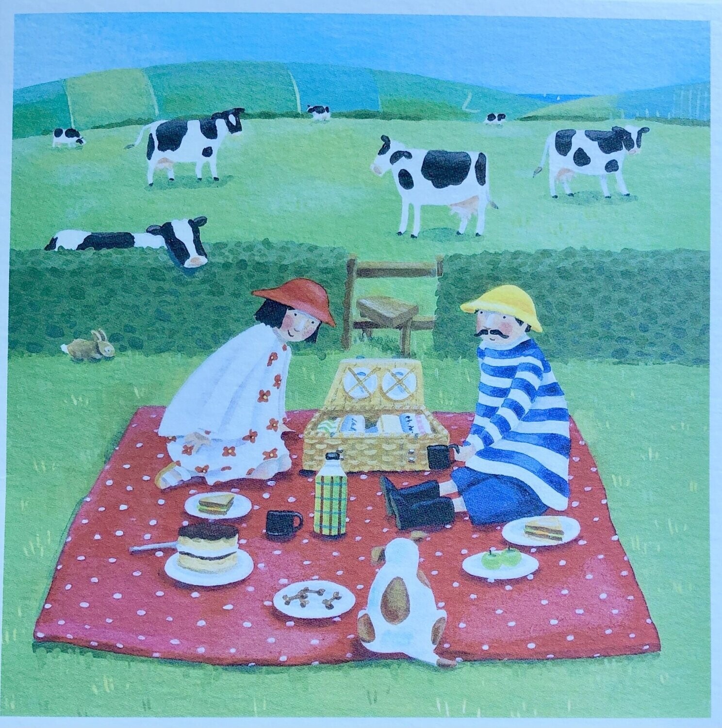 Cerdyn - Picnic Efo'r Gwartheg