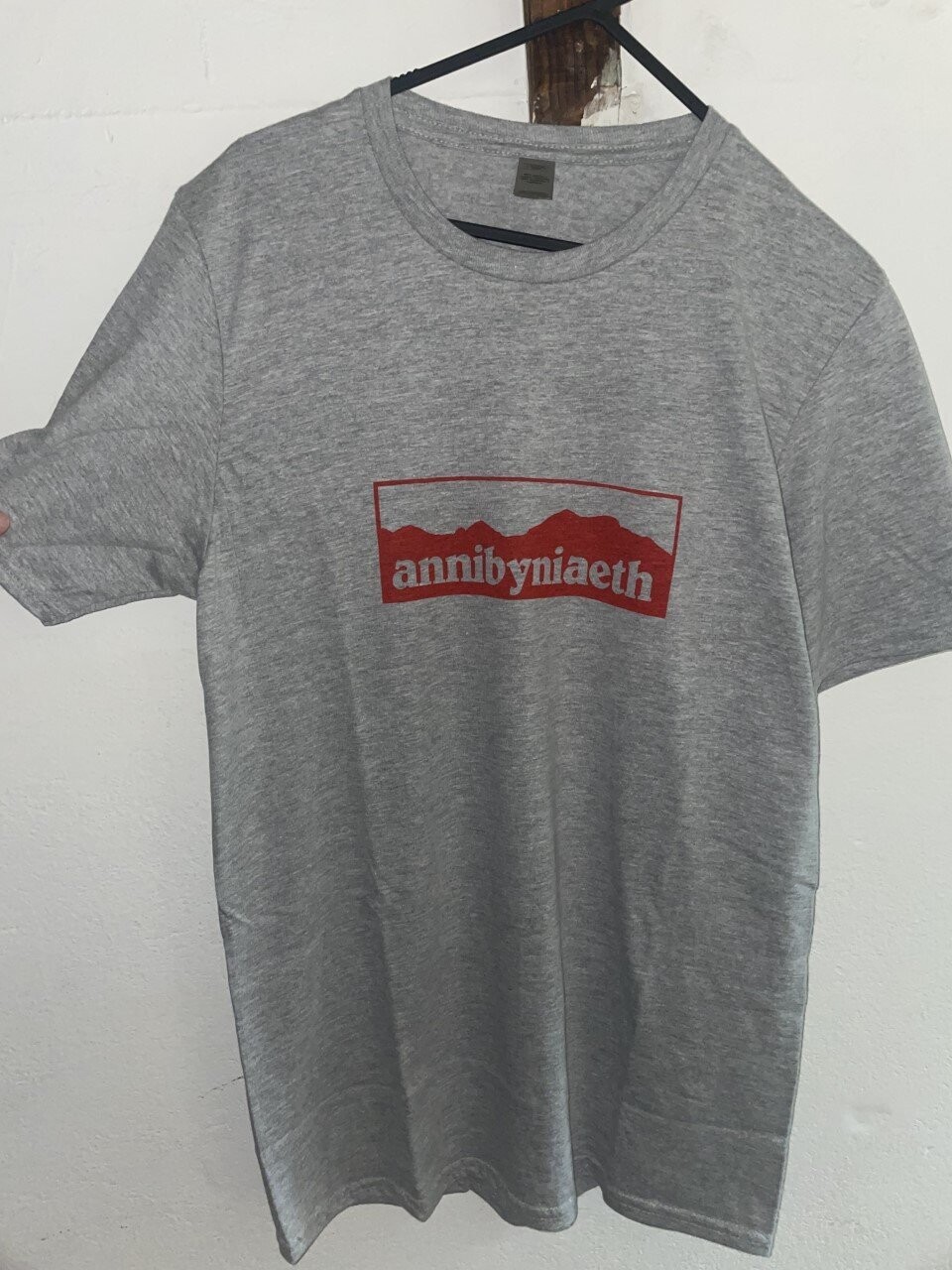 Crys T Annibyniaeth Llwyd - Bach (S)