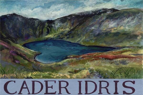 Poster Cader Idris - Driftwood designs