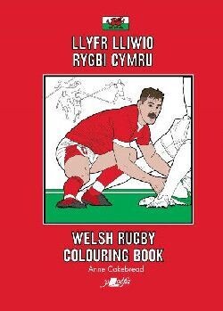 Llyfr Lliwio Rygbi Cymru