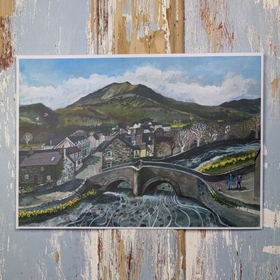 Poster Driftwood - Beddgelert