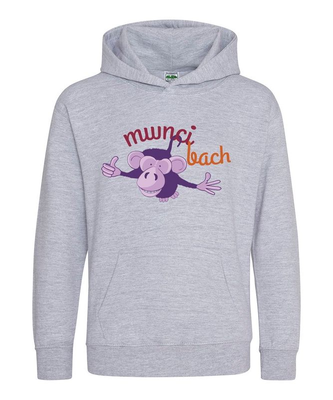 Hwdi - Mwnci Bach - Llwyd - 3-4 Oed