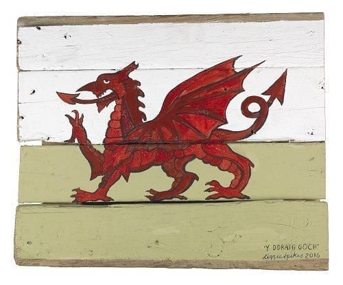 Poster Y Ddraig Coch