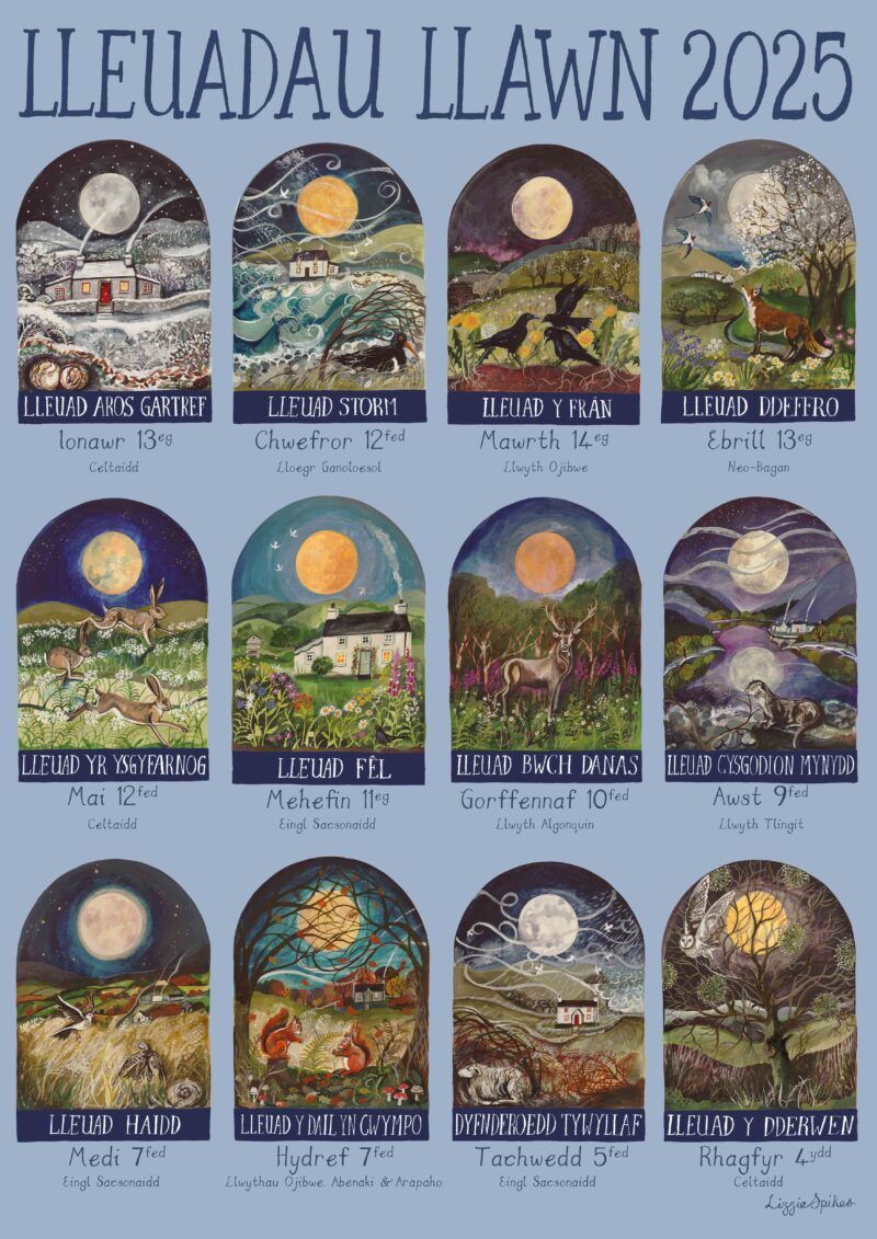 Poster - Lleuadau Llawn 2025