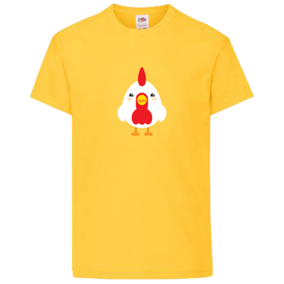 Crys T Cyw - Melyn- 3-4 Oed