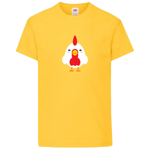 Crys T Cyw - Melyn- 3-4 Oed