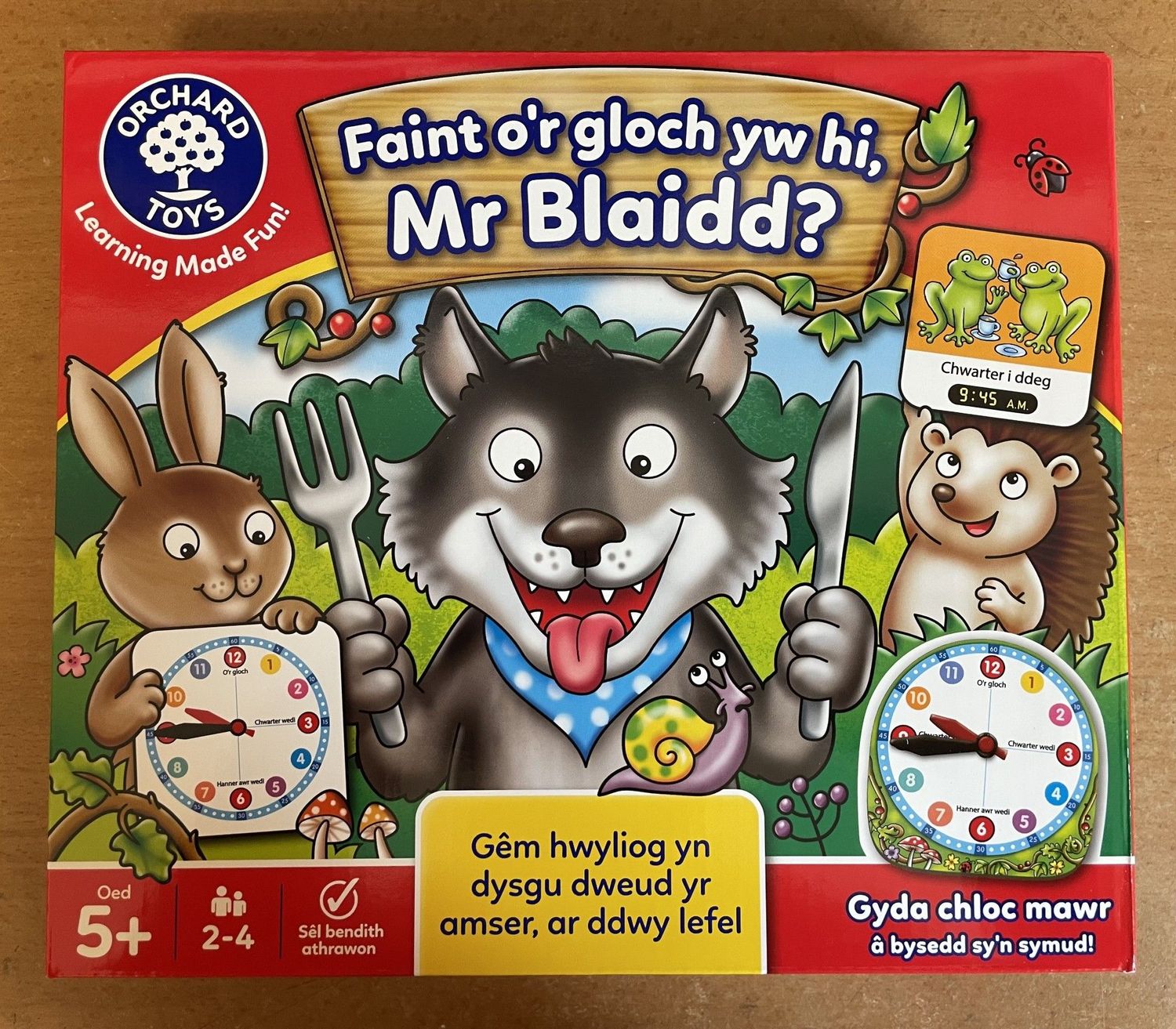 Faint o'r Gloch yw hi Mr Blaidd?