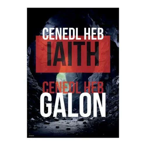 Poster Cenedl Heb Iaith