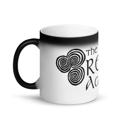 Matte Black "Brehon Academy" Magic Mug