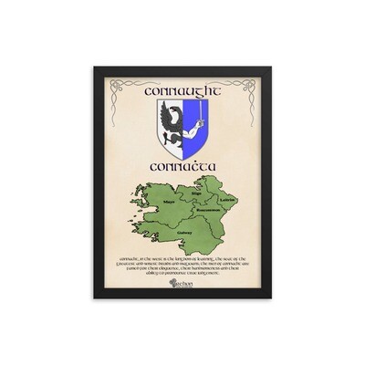 5 Ancient Kingdoms: Connacht | Framed Posters Size A3 (1 of 5)