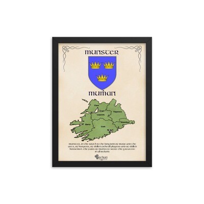5 Ancient Kingdoms: Munster | Framed Posters Size A3 (1 of 5)