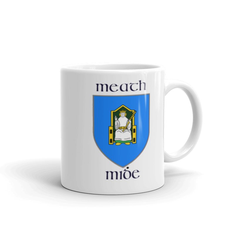 5 Ancient Kingdoms "Meath" | White Glossy Mug (1 of 5)