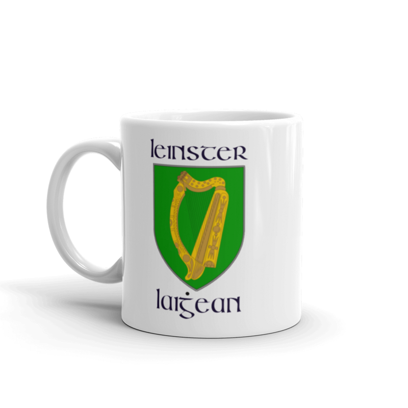 5 Ancient Kingdoms "Leinster" | White Glossy Mug (1 of 5)