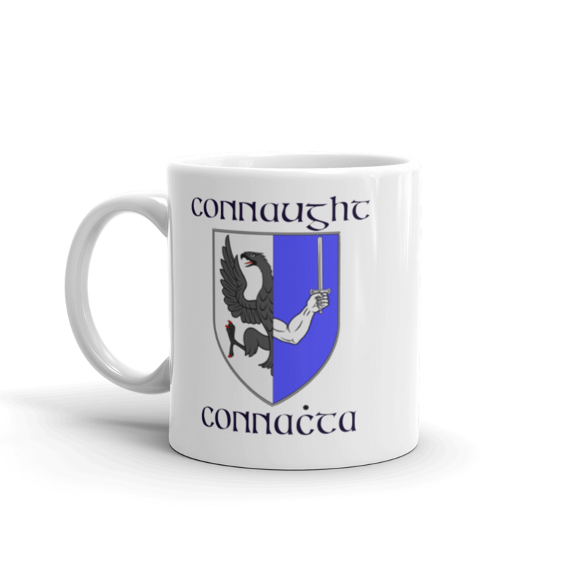 5 Ancient Kingdoms "Connacht" | White Glossy Mug (1 of 5)