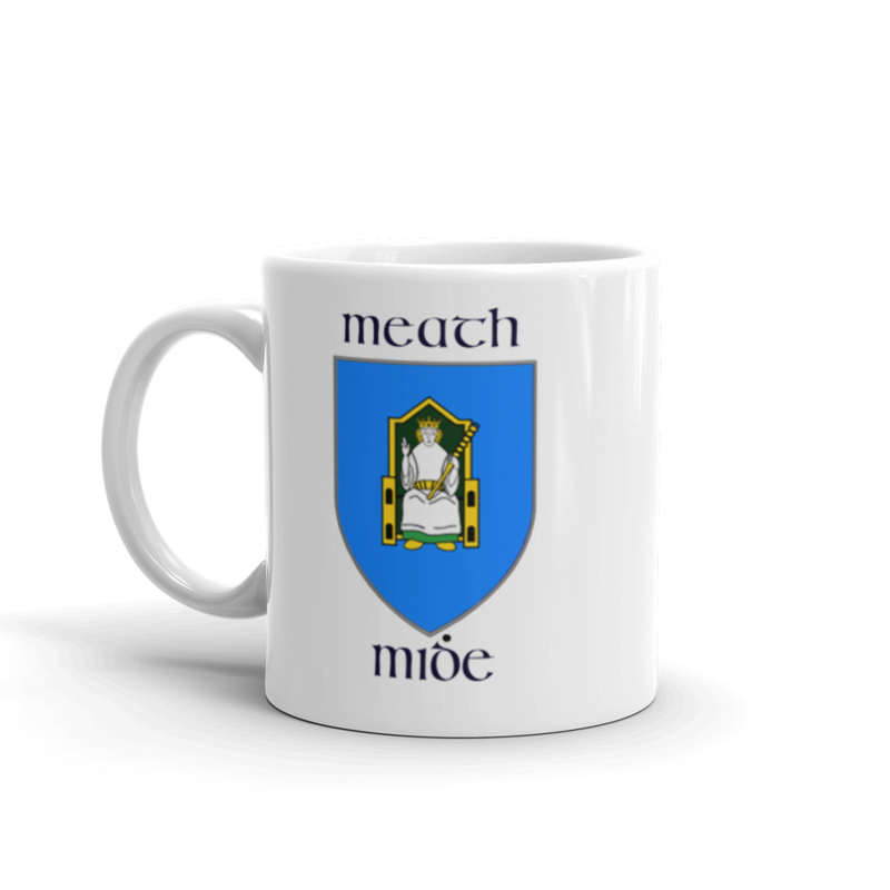 5 Ancient Kingdoms "Meath" | White Glossy Mug (1 of 5)