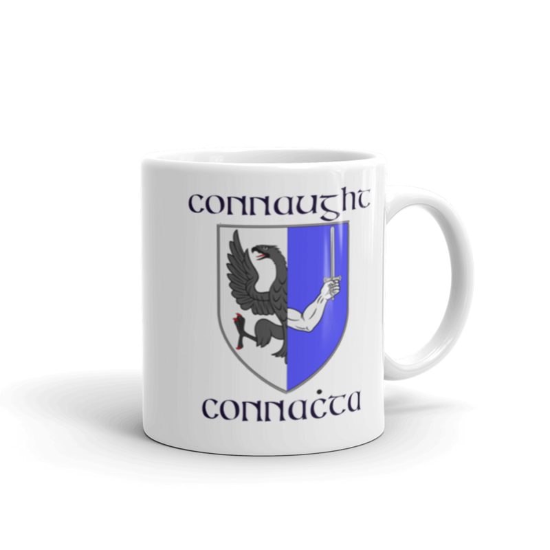 5 Ancient Kingdoms "Connacht" | White Glossy Mug (1 of 5)