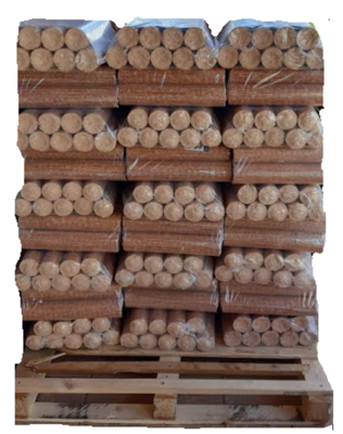 Pack 81 Briqueta para Calefacción marca Wood 810 Kg Pack 81 Briqueta para Calefacción marca Wood 810 Kg