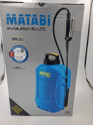 Matabi Backpack Sprayers Evolution 15 LTC Battery Operated 4 Gallon Agriculture/Landscaping