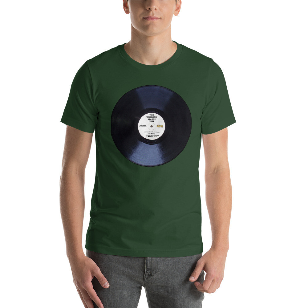 The Weekend Starts Here Vinyl Tee (Various Colors)