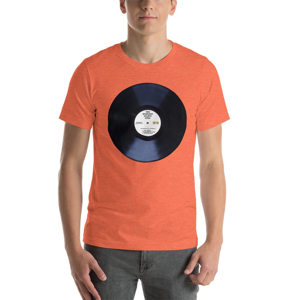 The Weekend Starts Here Vinyl Tee (Various Colors)