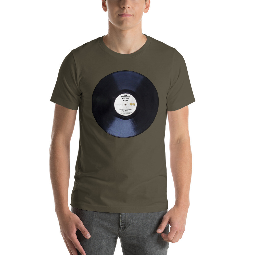 The Weekend Starts Here Vinyl Tee (Various Colors)