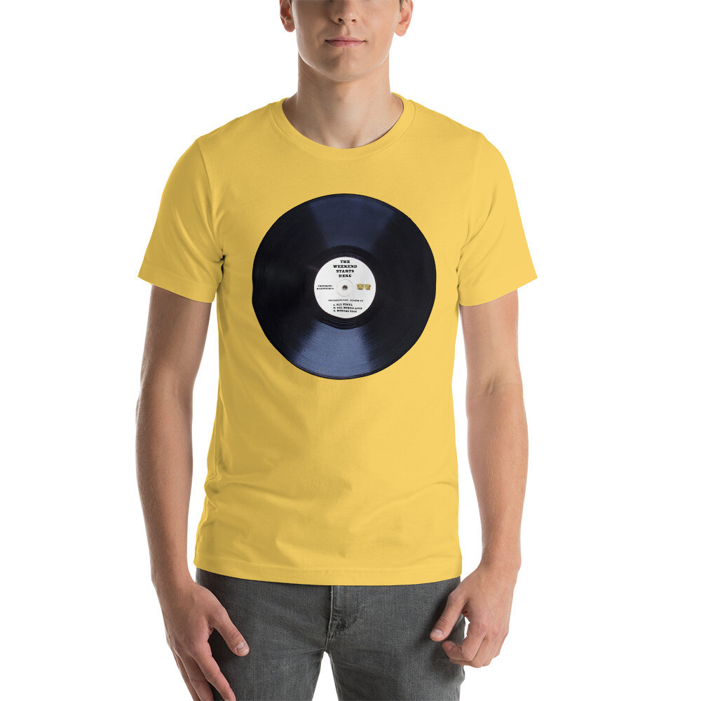The Weekend Starts Here Vinyl Tee (Various Colors)