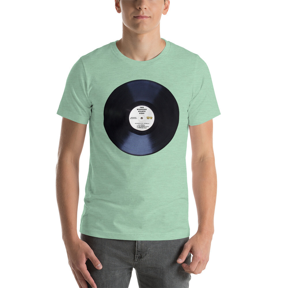 The Weekend Starts Here Vinyl Tee (Various Colors)