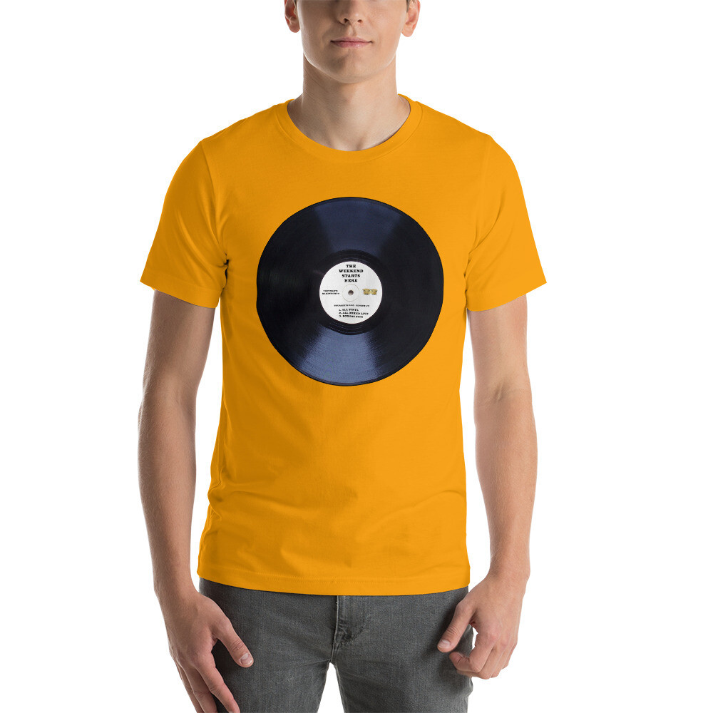 The Weekend Starts Here Vinyl Tee (Various Colors)
