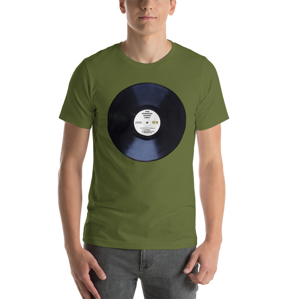 The Weekend Starts Here Vinyl Tee (Various Colors)