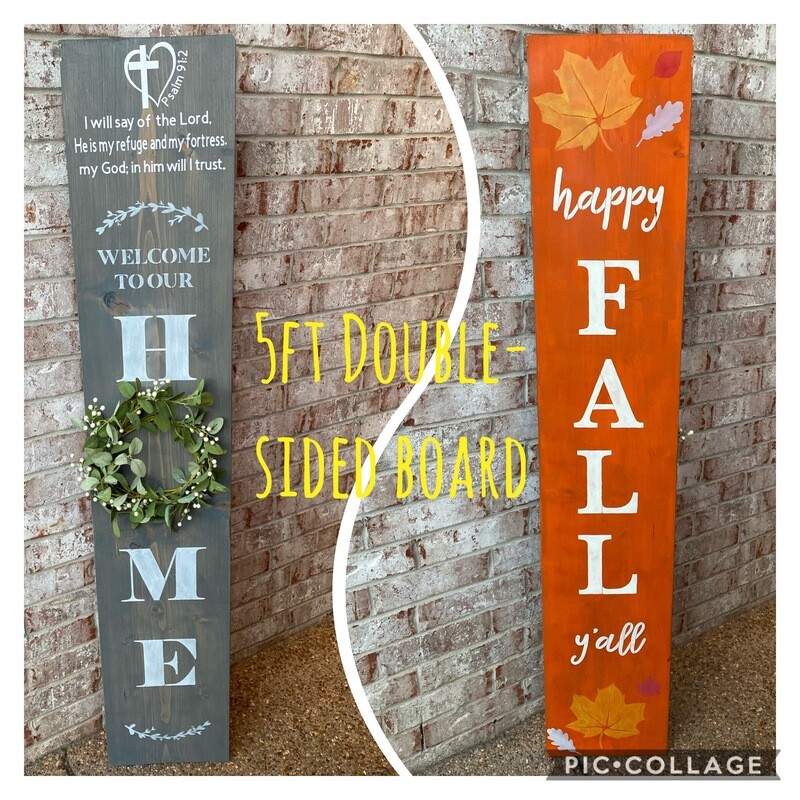 Double-sided 5ft board